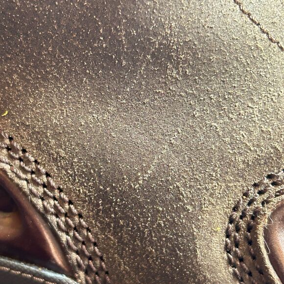 Polo Ralph Lauren Oslo High II Boot Leather Suede Shearling Brown Mens US 8D NWB - Picture 10 of 12